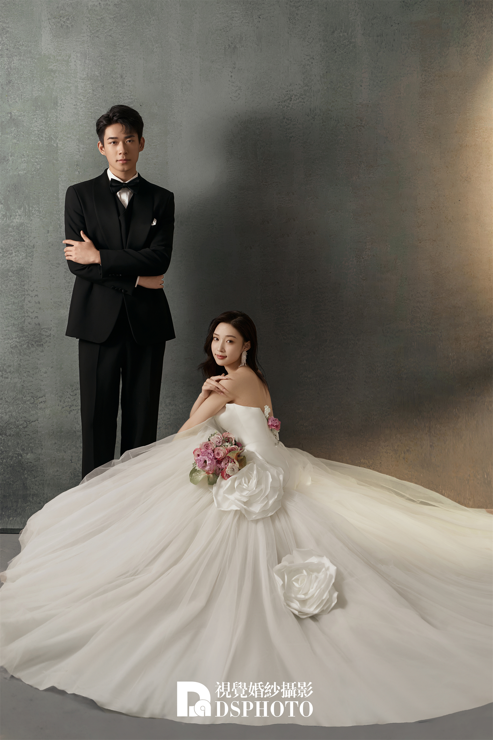 油画风/光影主纱婚纱照