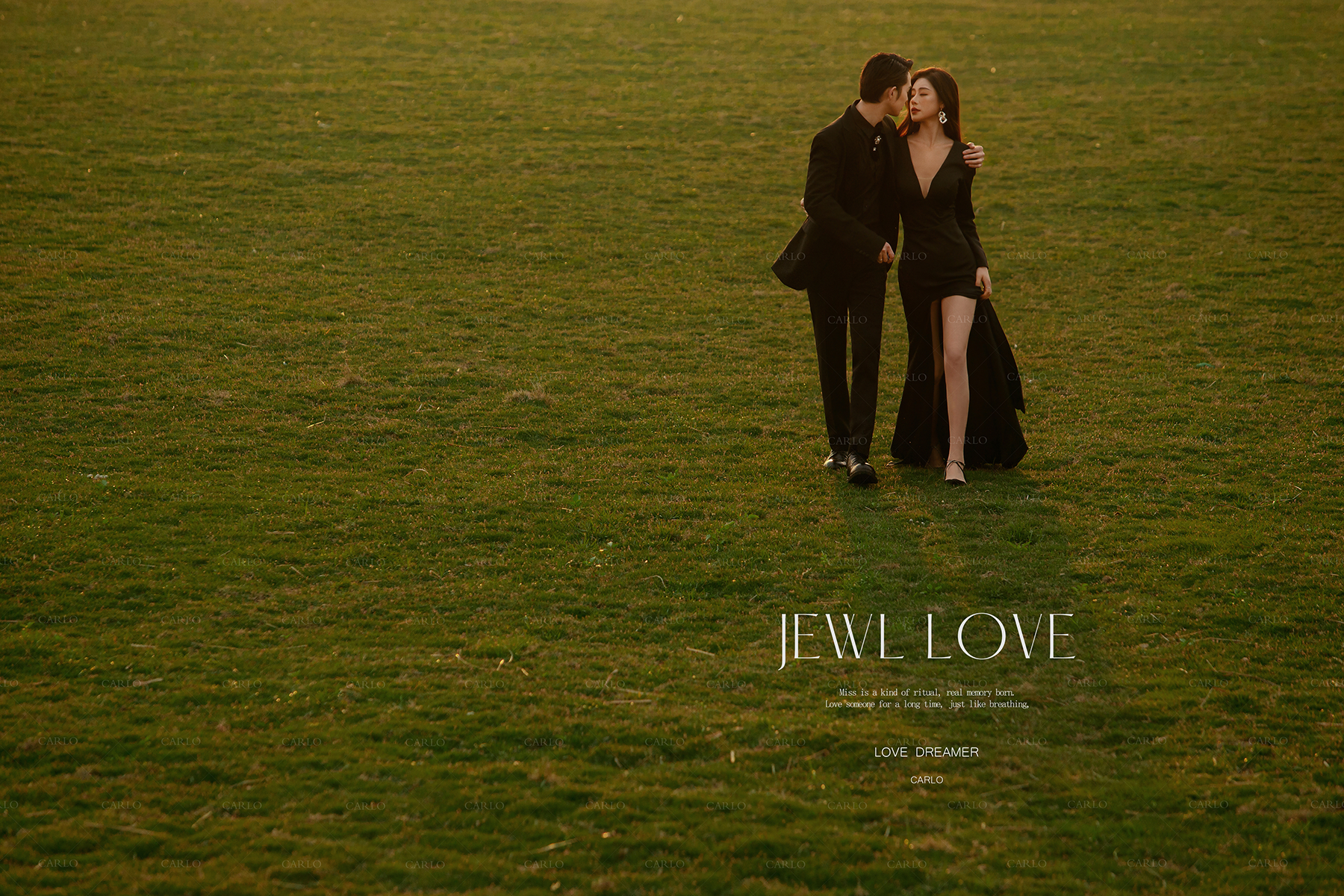 时尚复古机车婚纱照