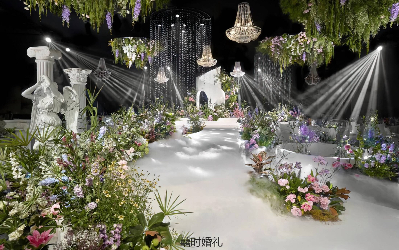 白绿色 自然风梦幻轻奢婚礼🍃💒