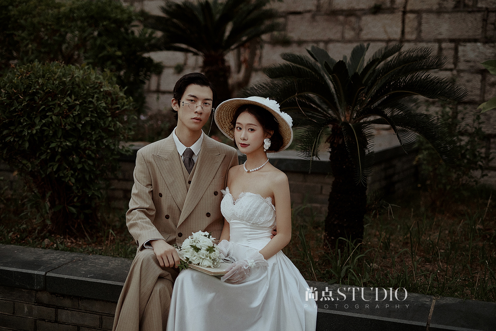 浪漫的法式婚纱照丨优雅从不过时