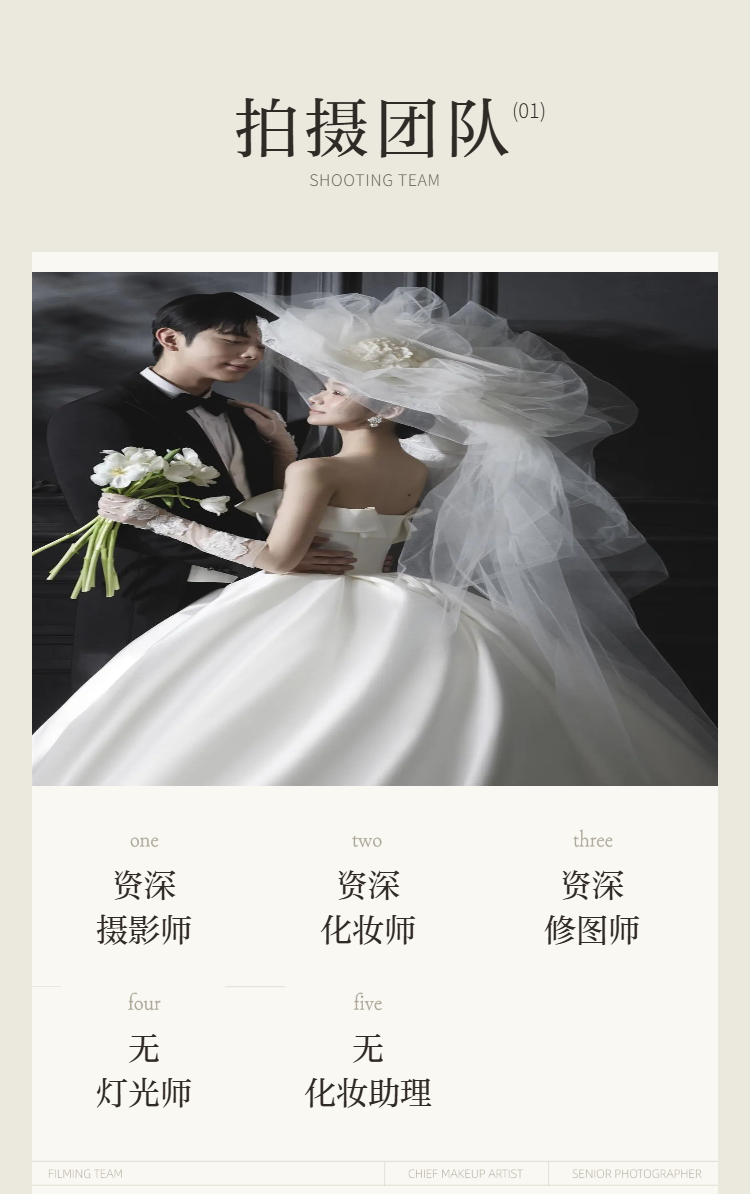 4服4造/应急婚纱照套餐