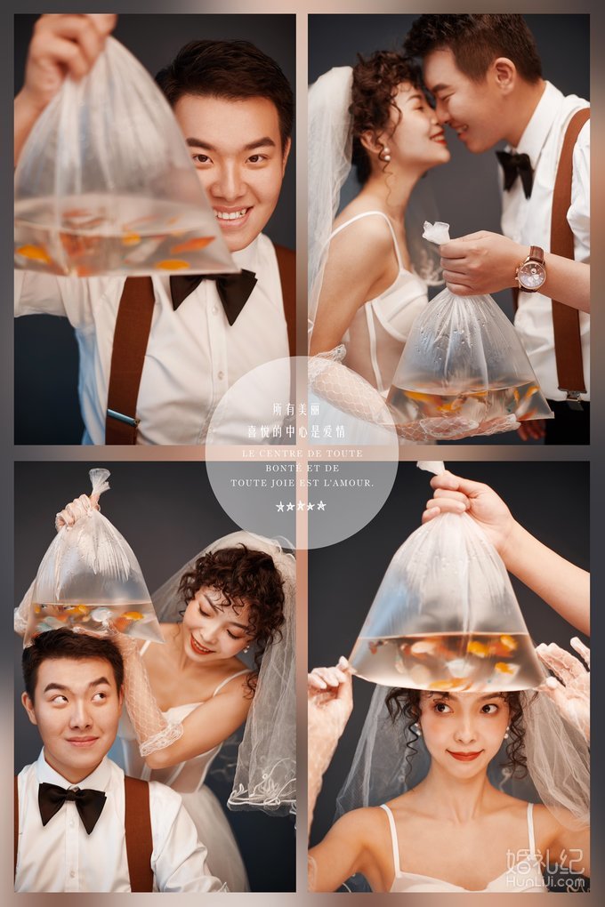 让我一见倾心的复古年代婚纱照