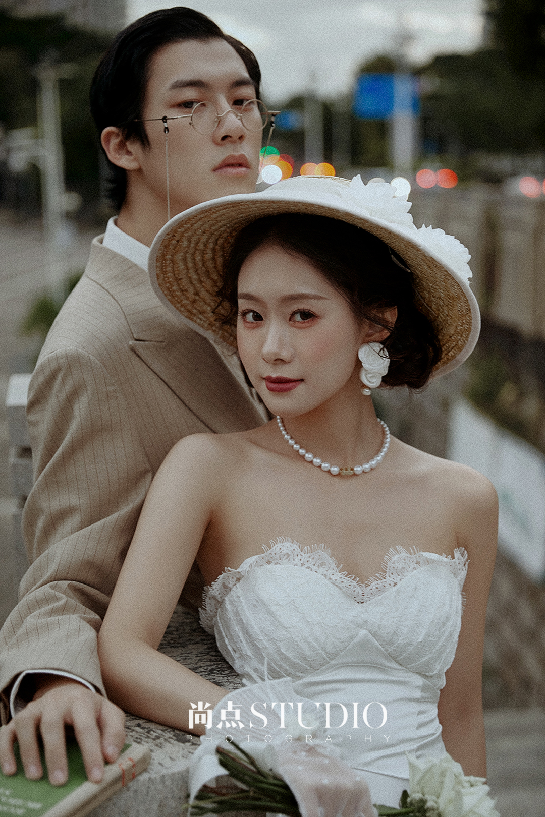 浪漫的法式婚纱照丨优雅从不过时