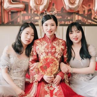 中式新娘跟妆实拍记录分享