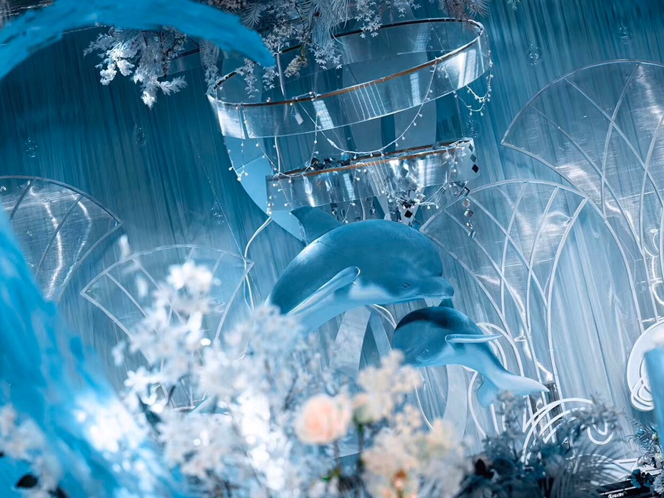 潮囍婚典 轻奢质感｜梦幻主题 海豚湾恋人