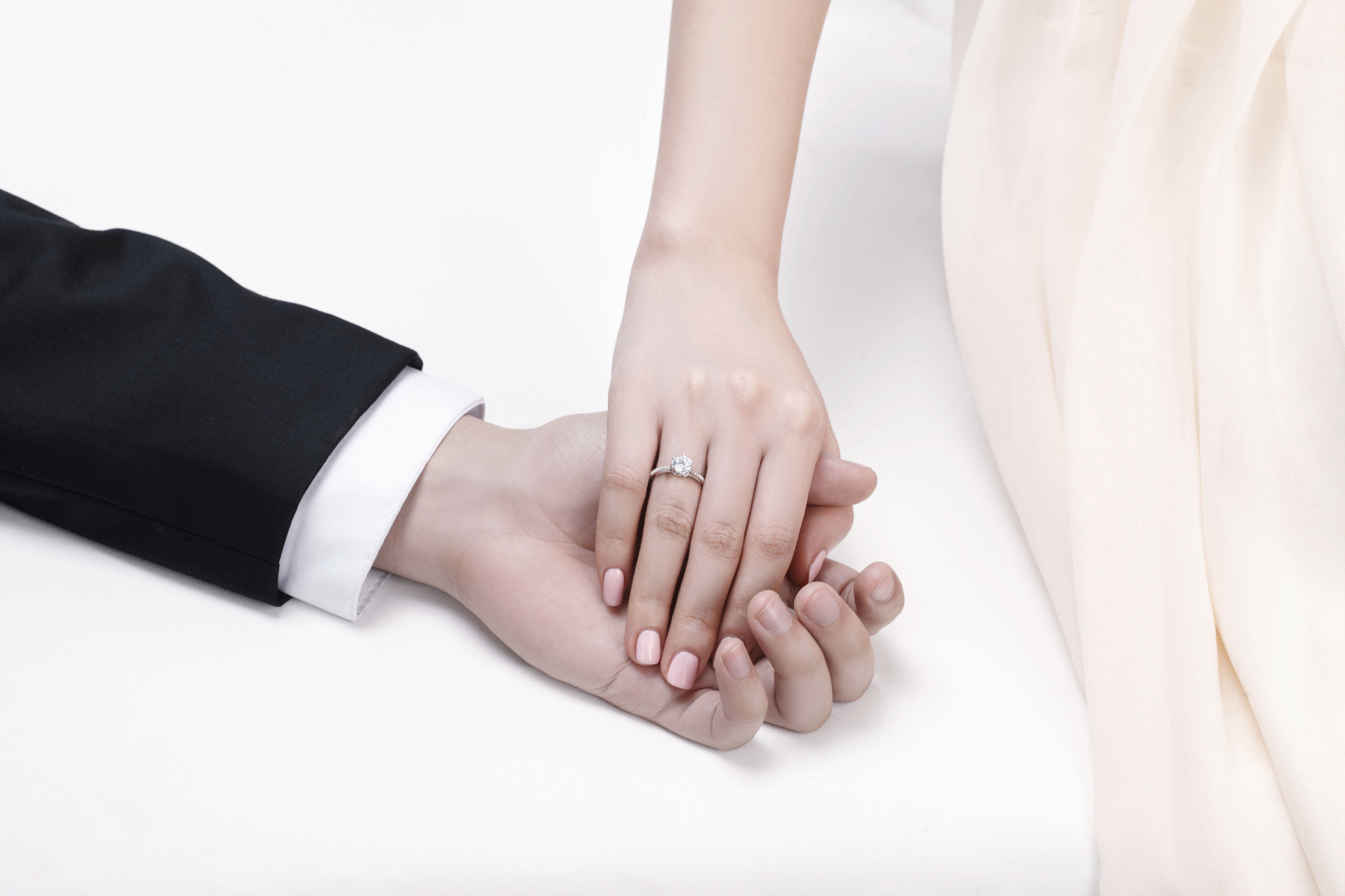 FOREVER系列簡(jiǎn)奢款求婚鉆戒(A02002）