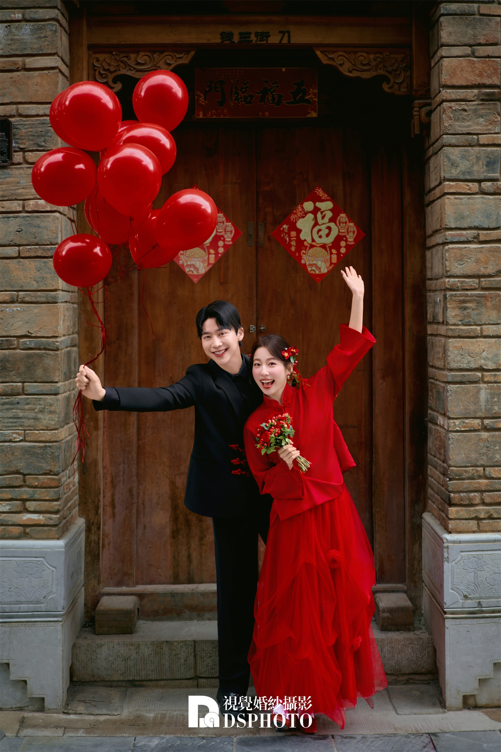 喜嫁风婚纱照天花板｜持证撒糖的我们甜过偶像剧！