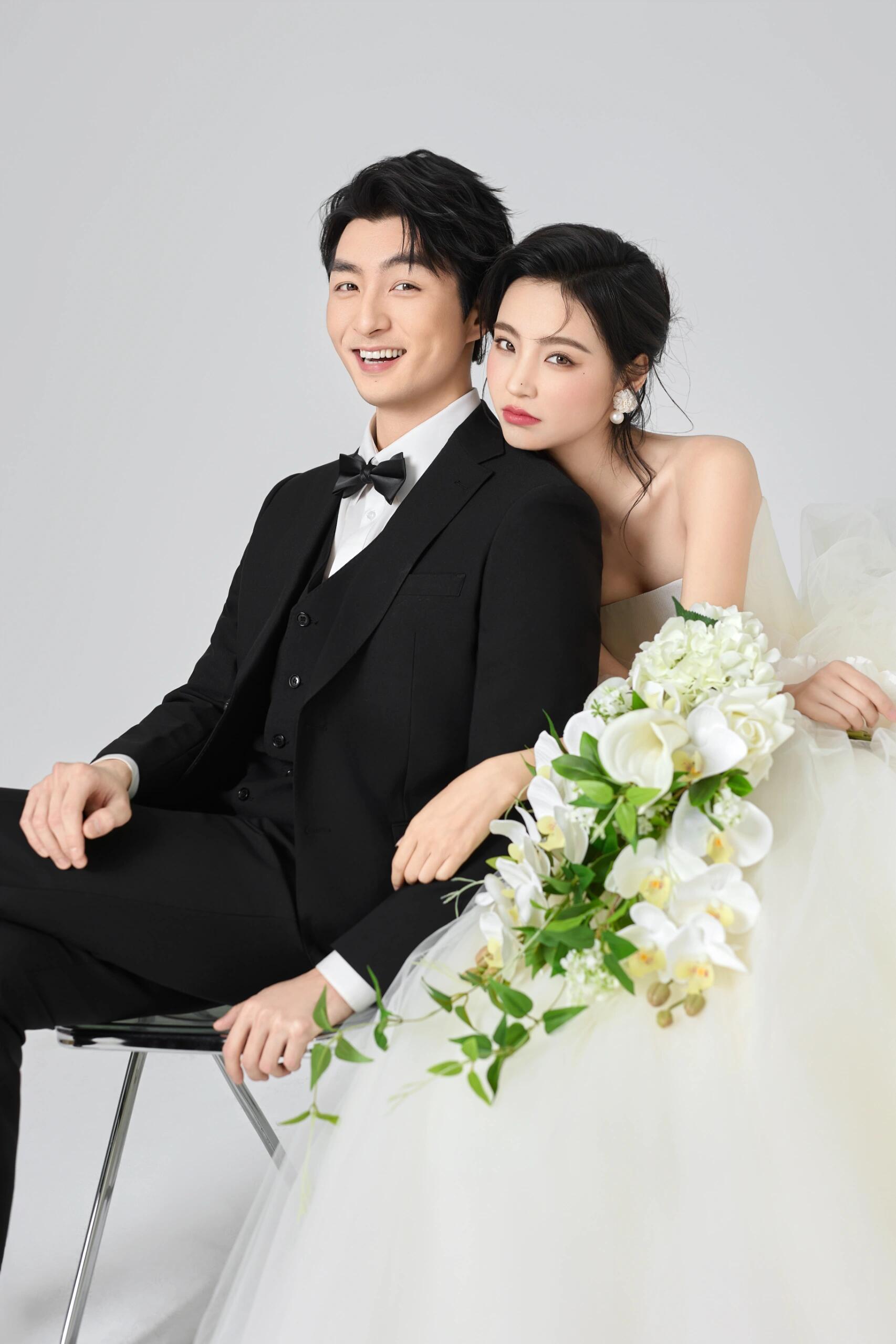 韩系婚纱照每一帧都是一个温暖浪漫的故事