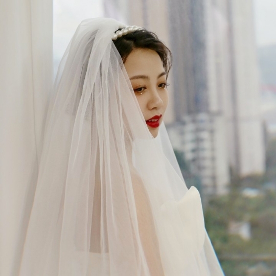 新娘跟妆户外婚礼 唯美风格 高级感干净妆面跟妆