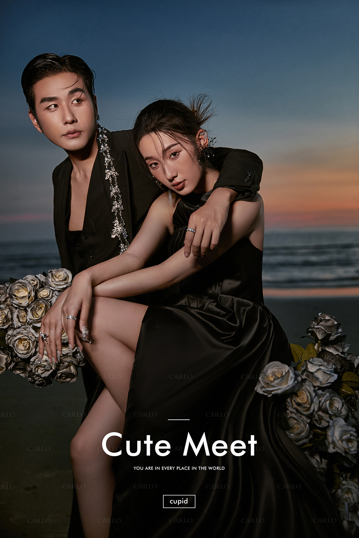 卡洛婚纱摄影【沙滩白马】