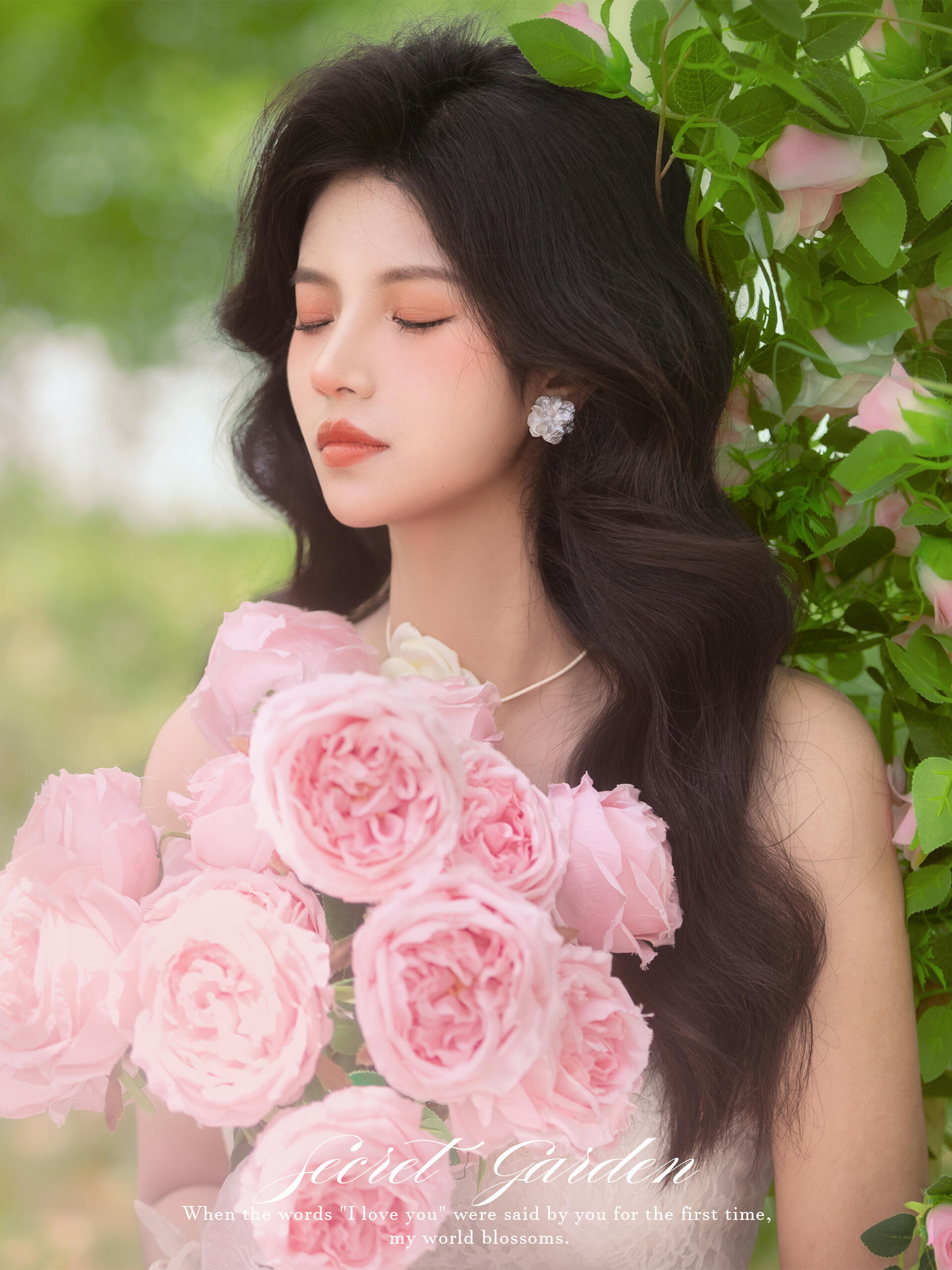 春夏必拍｜森系白纱的梦幻暴击！