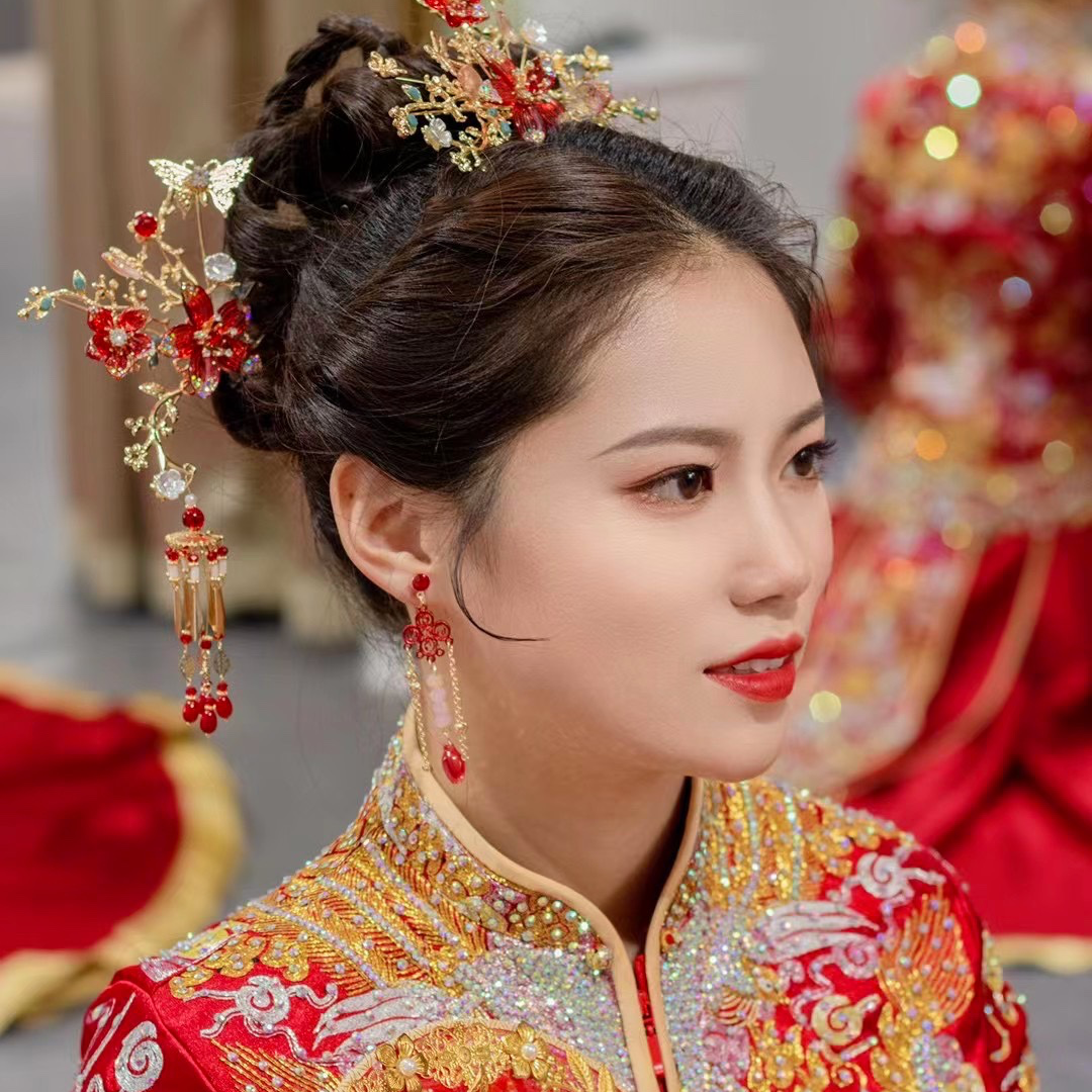自然高级的新娘妆造，婚礼当天你必须美美的