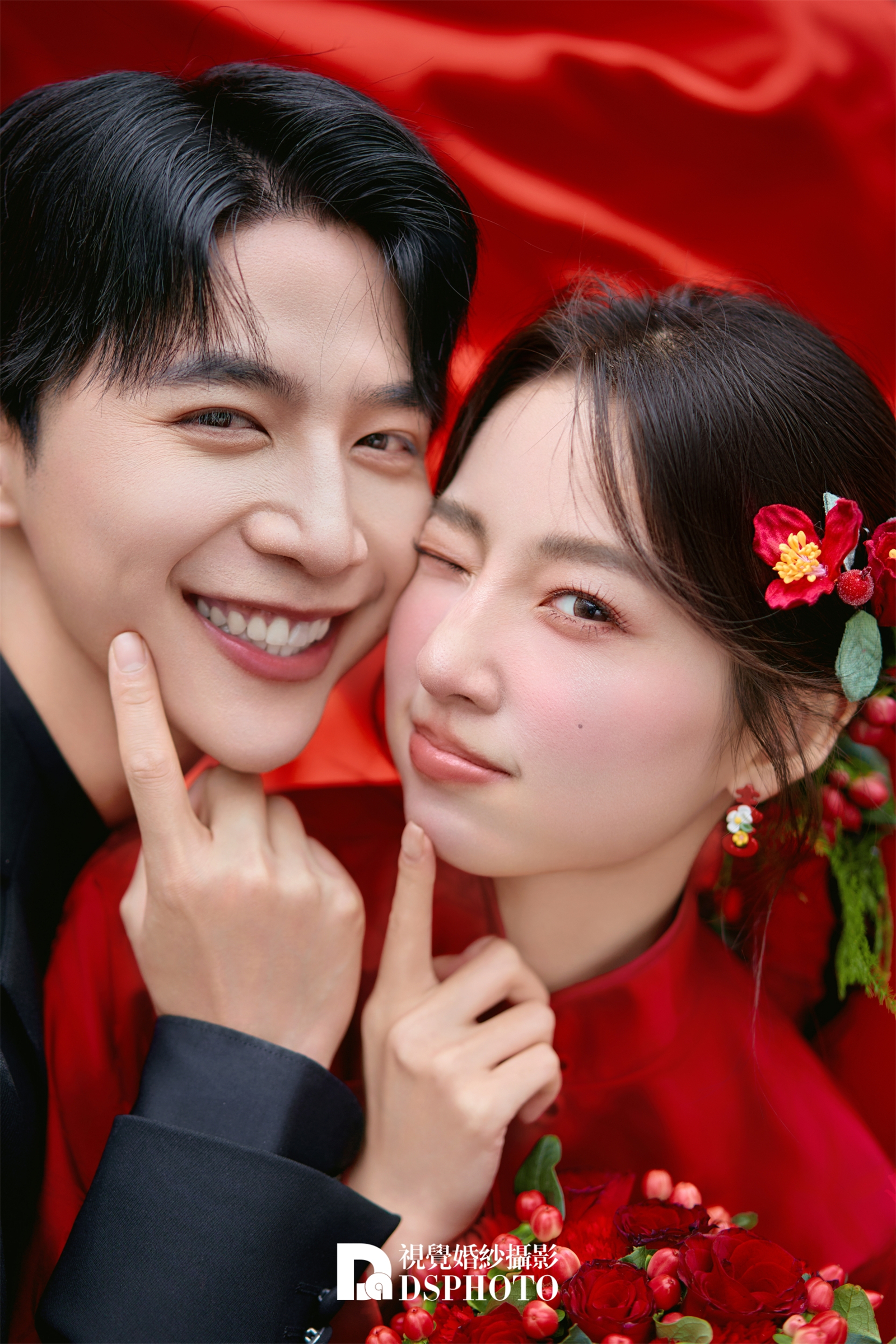 喜嫁风婚纱照天花板｜持证撒糖的我们甜过偶像剧！