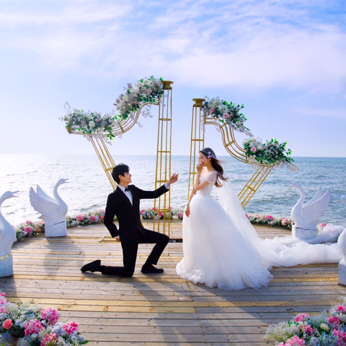 海景婚紗照套餐 游艇、馬場、椰夢長廊