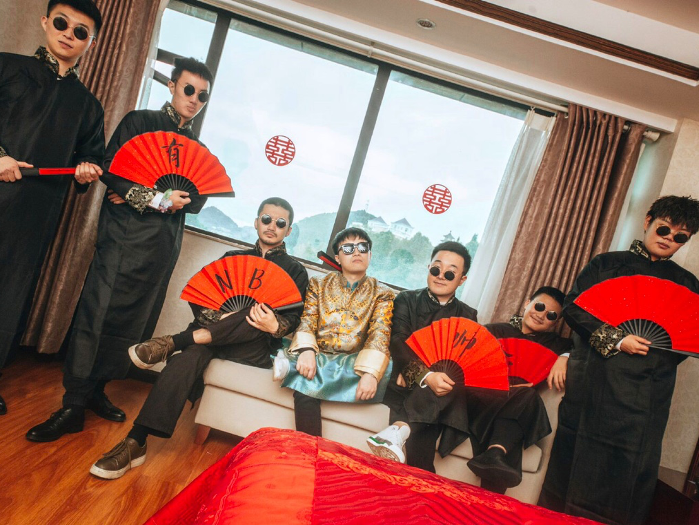 【唯尚造型】婚礼新郎妆+婆婆妆