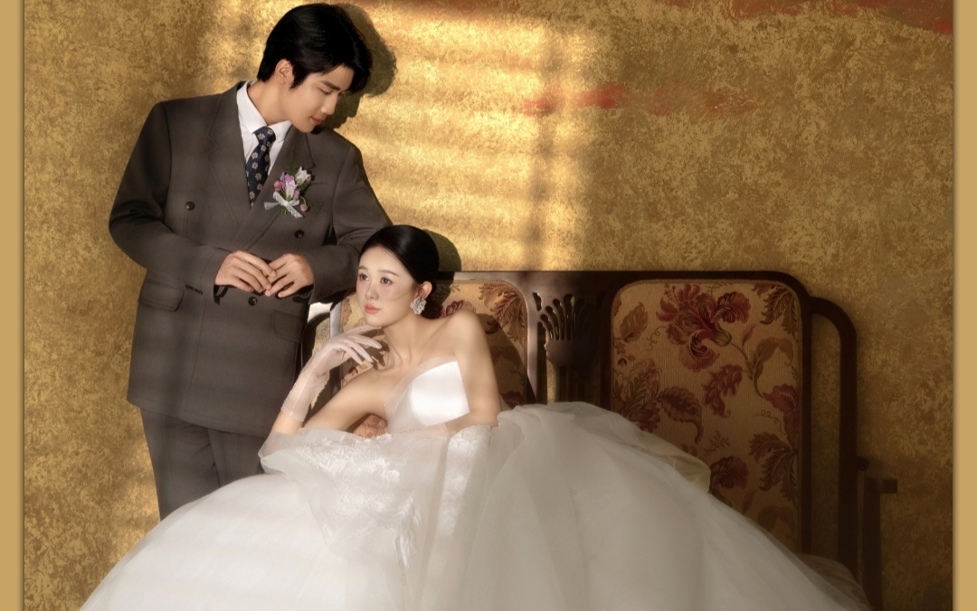 油画婚纱照‖入我心坎的高级感