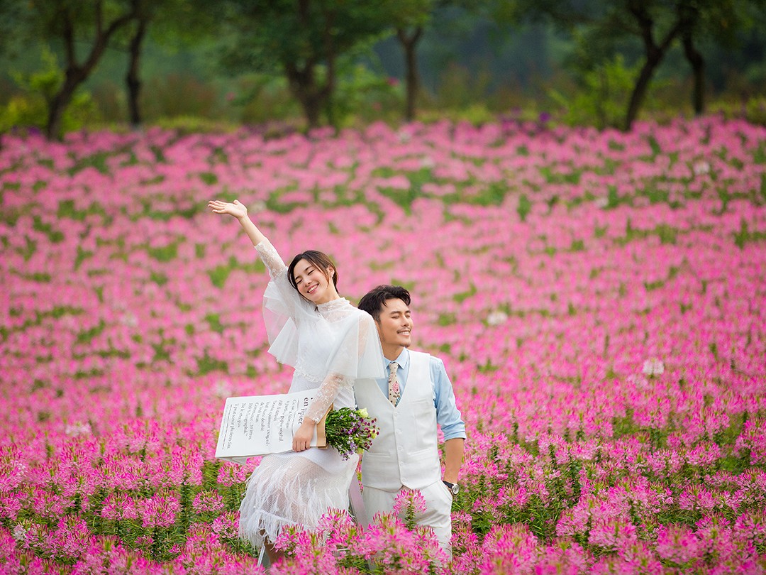【五.一特价婚照】+蜀南花海风格自选