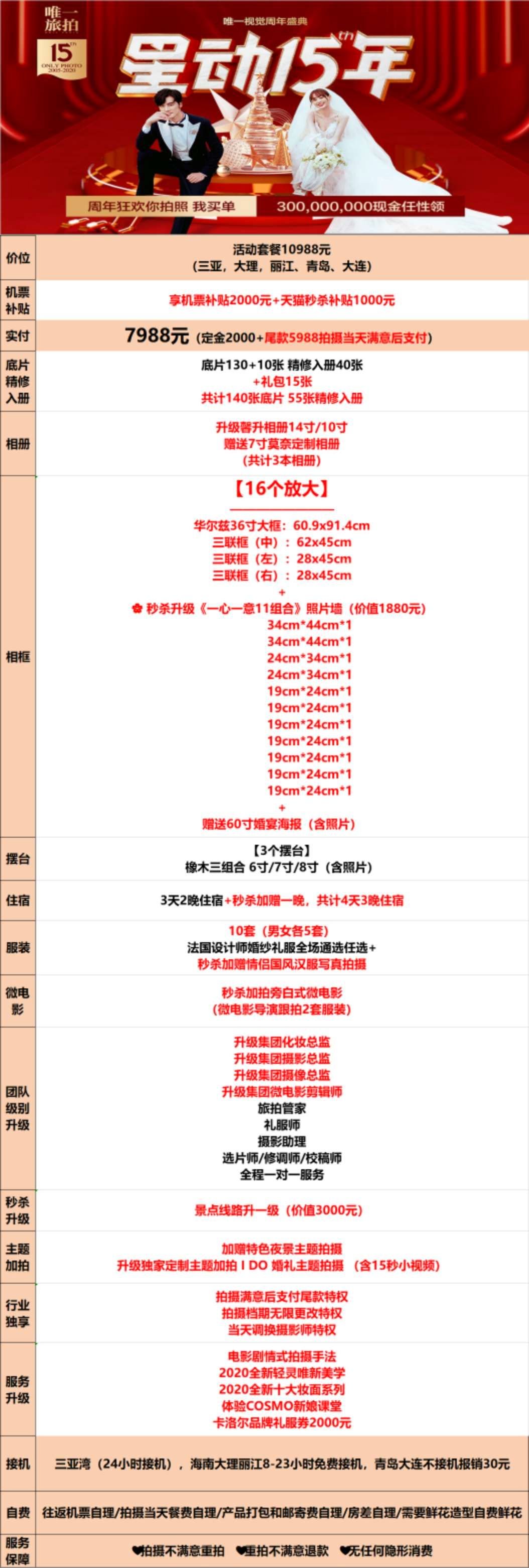 婚纱旅拍转让