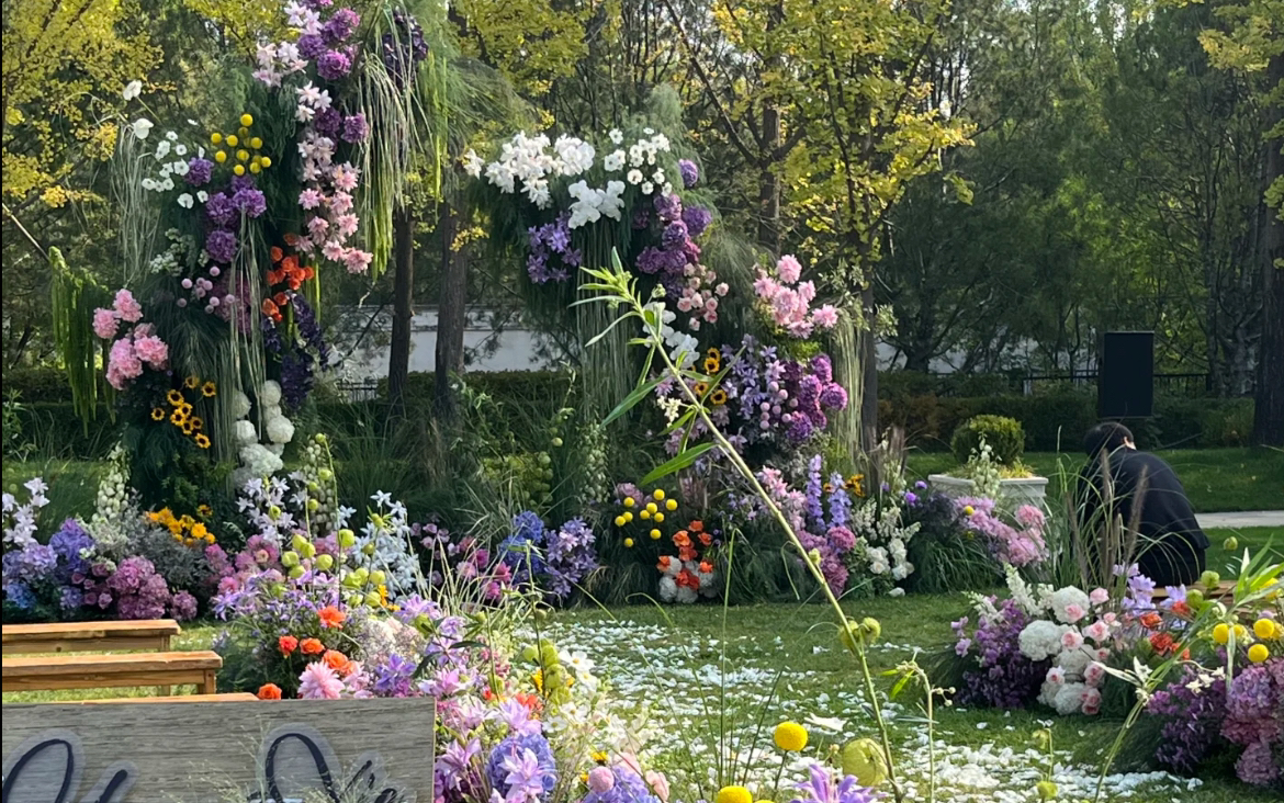 千禧婚礼-莫奈花园户外草坪婚礼🧚🏻