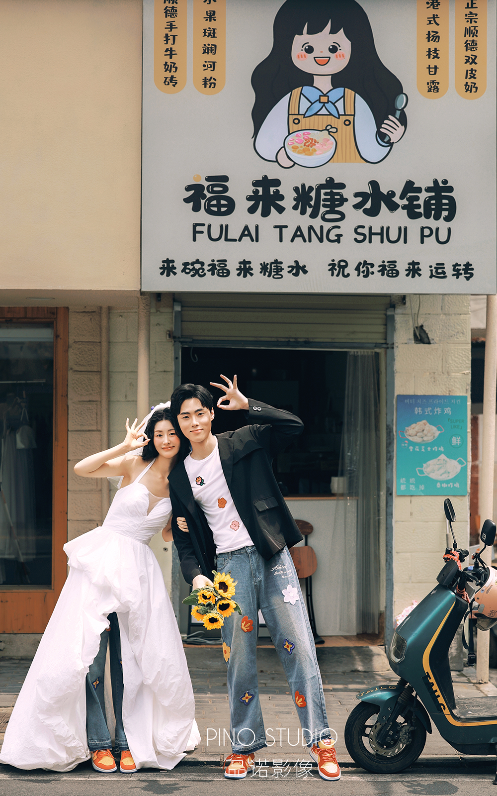 不被拘束的婚纱照・爱的自由形态