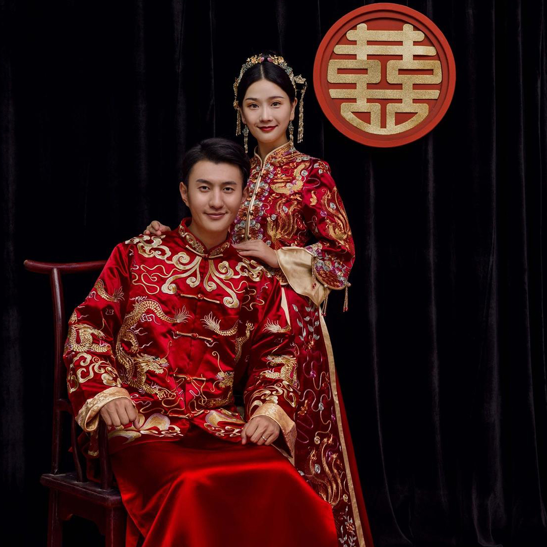 【新中式風(fēng)】12服#送新婚紗#送夜景#三本相冊(cè)