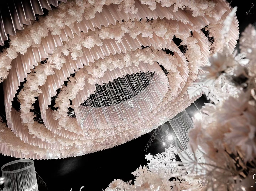 樱花海【田也婚礼蓝海御华3楼厅】