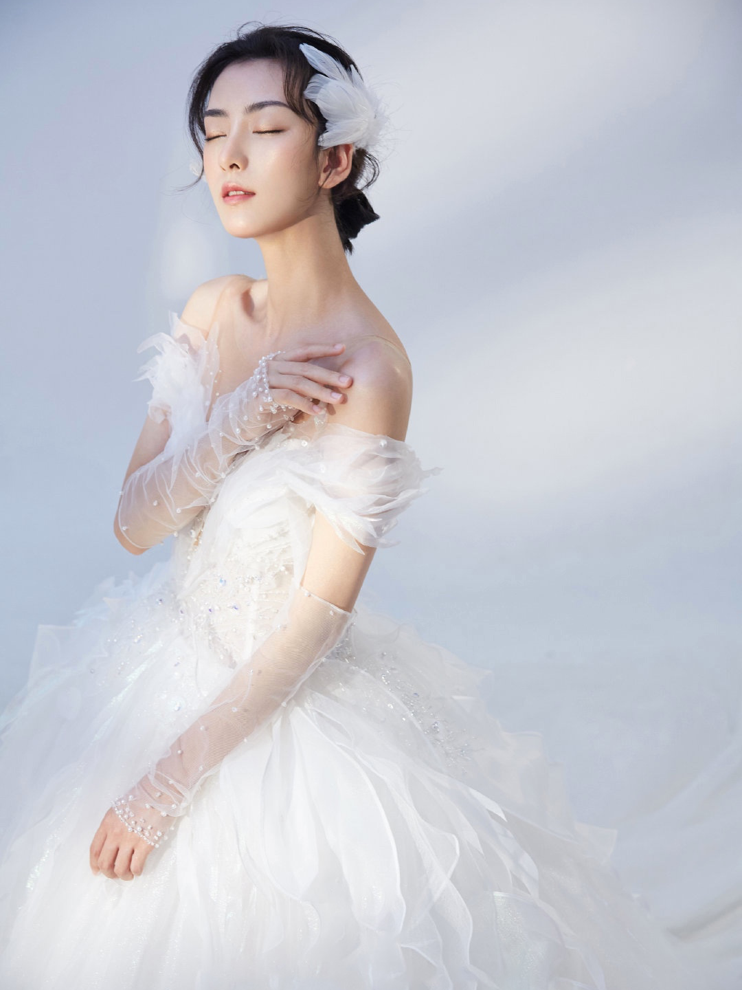 诺维娅 又森又仙的高定仙女婚纱