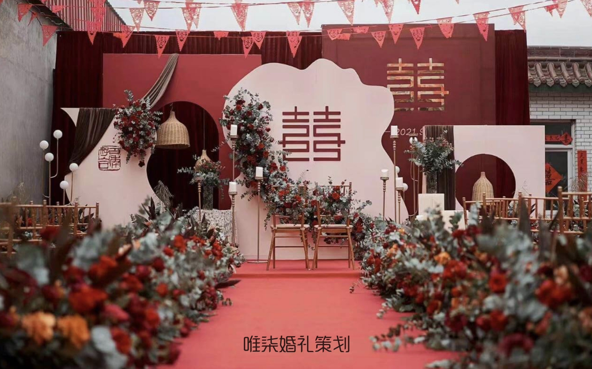 惠州｜淡水｜惠东｜超低价优惠婚礼｜布幔个性定制花
