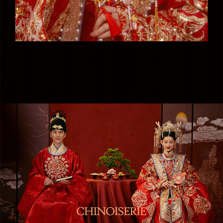 【喜嫁系列】新中式婚纱照|服装任选|必拍系列