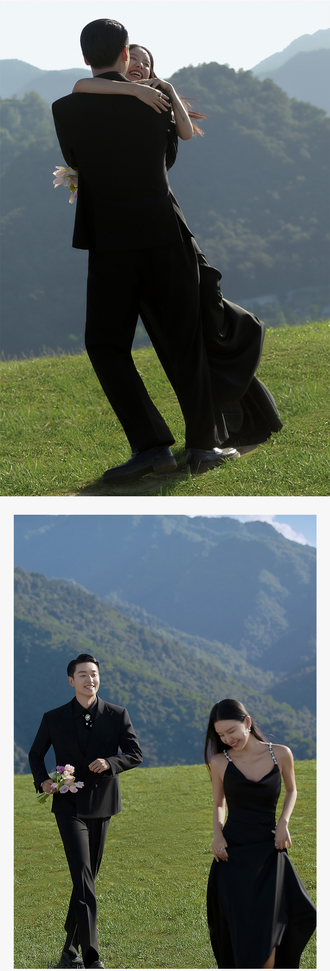 外景电影风丨森系丨草地丨山顶系列丨婚纱摄影