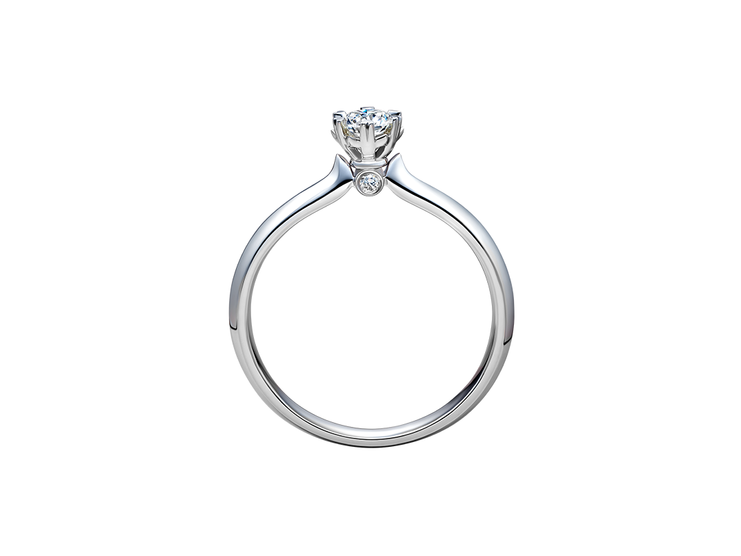 DR BELIEVE经典雪花求婚钻戒J10341