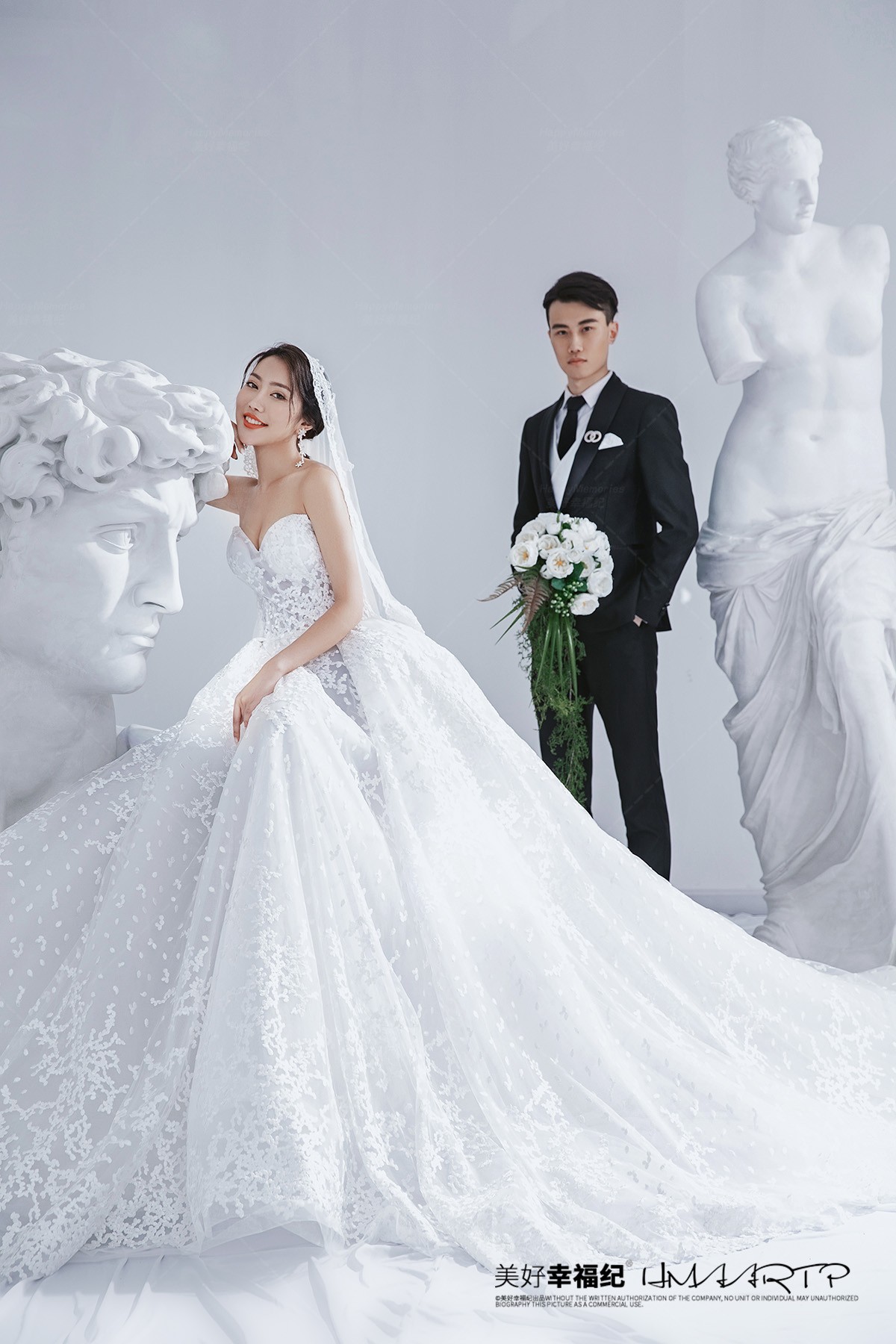 森系婚纱_森系婚纱造型图片(3)