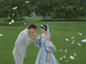 金秋后，草坪婚纱照，且拍且珍惜哟！