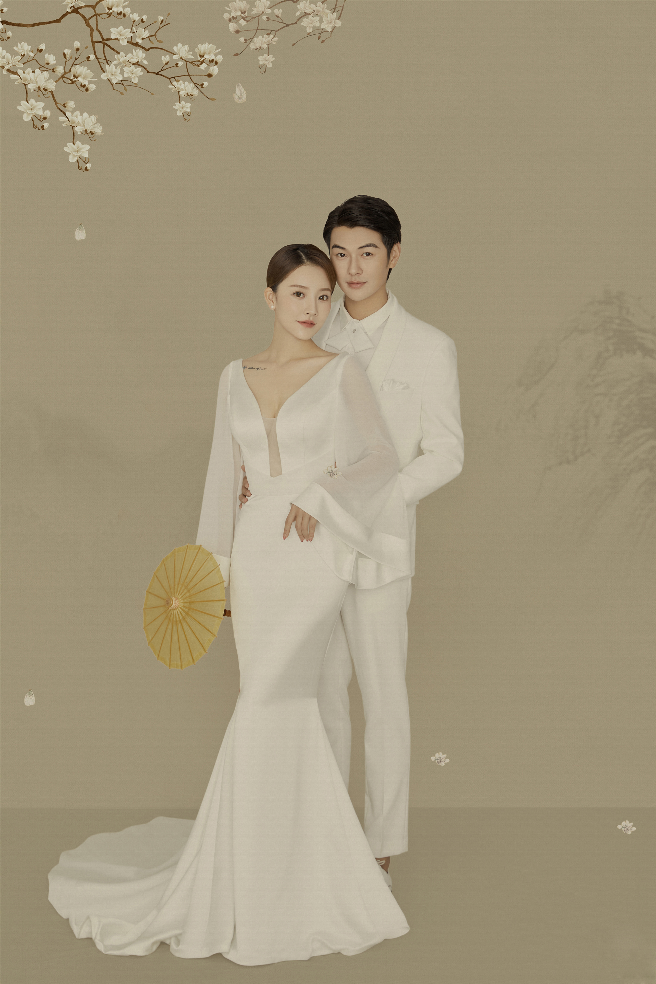 【人气推荐】无法抗拒的高级感婚纱照