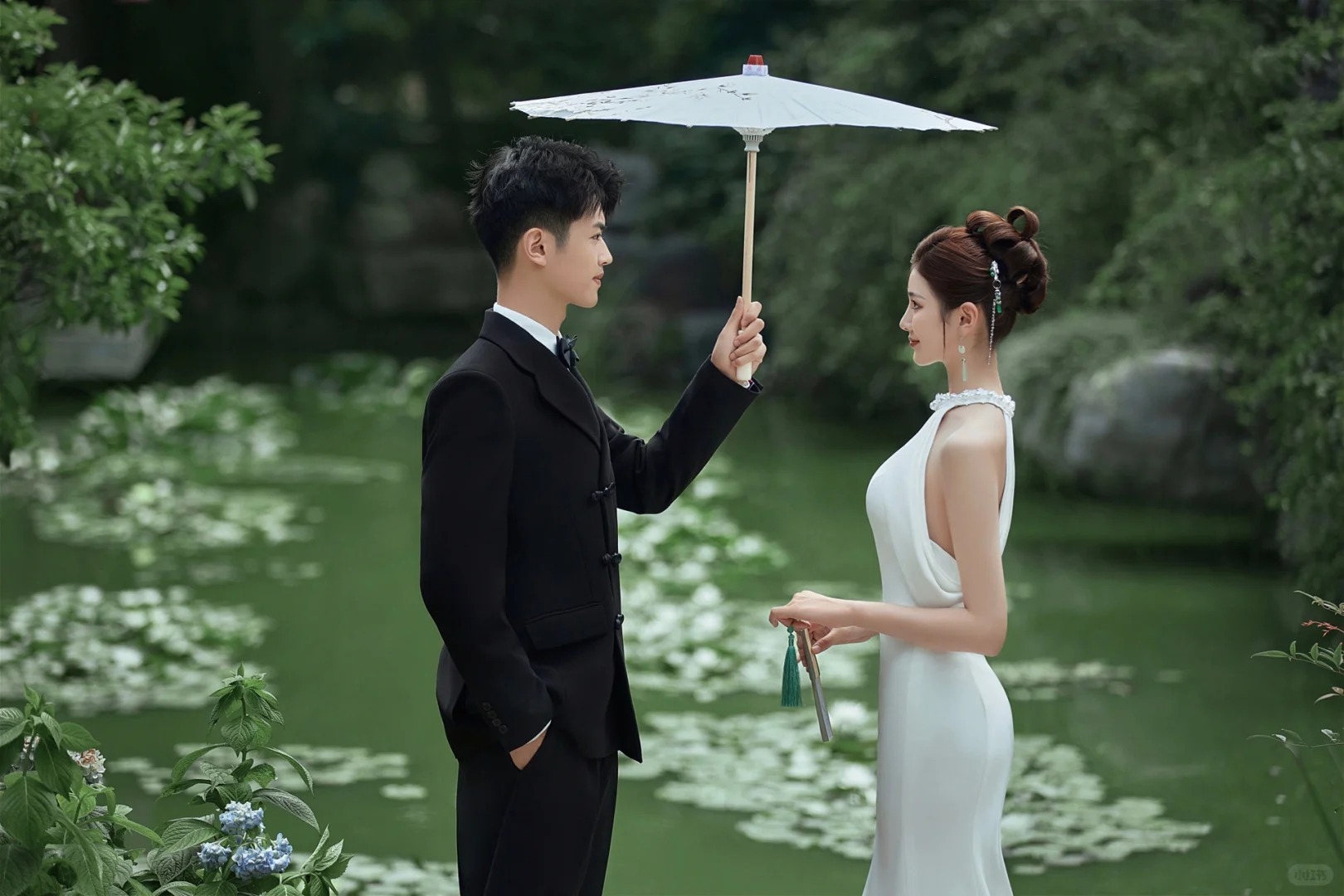 简约风婚纱照