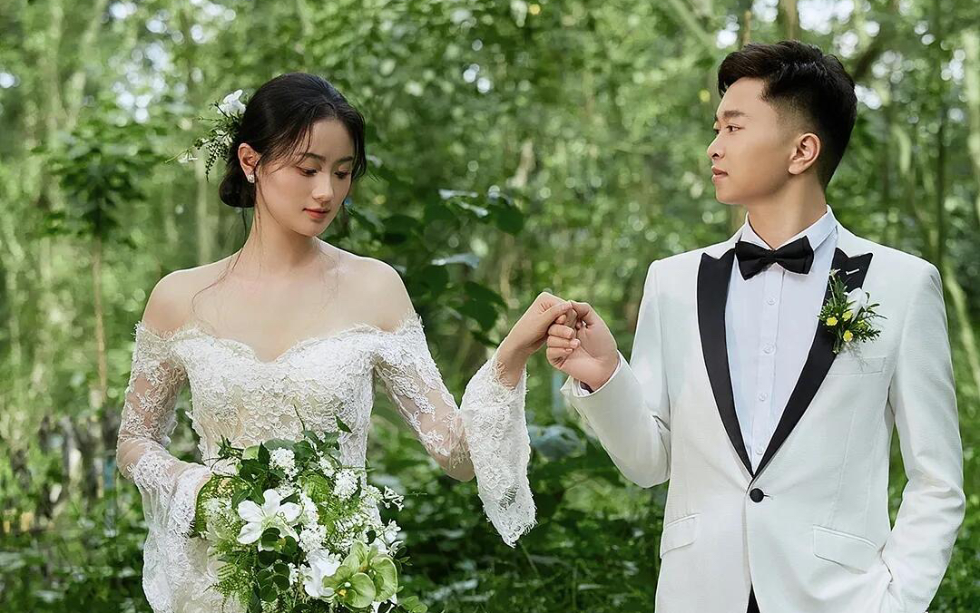 森系婚纱照客片欣赏！重庆婚纱照推荐商家