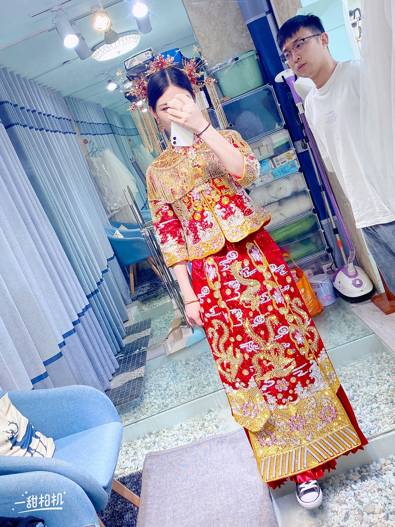 选礼服了