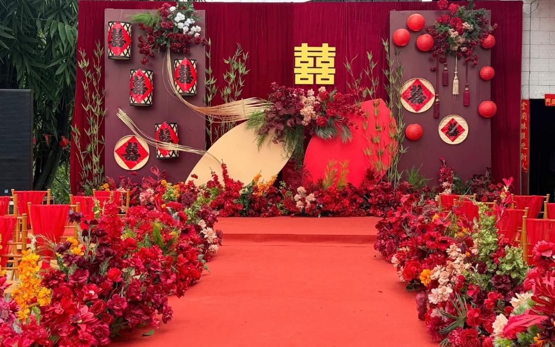 【缘匠婚礼】庭院南洋风户外婚礼