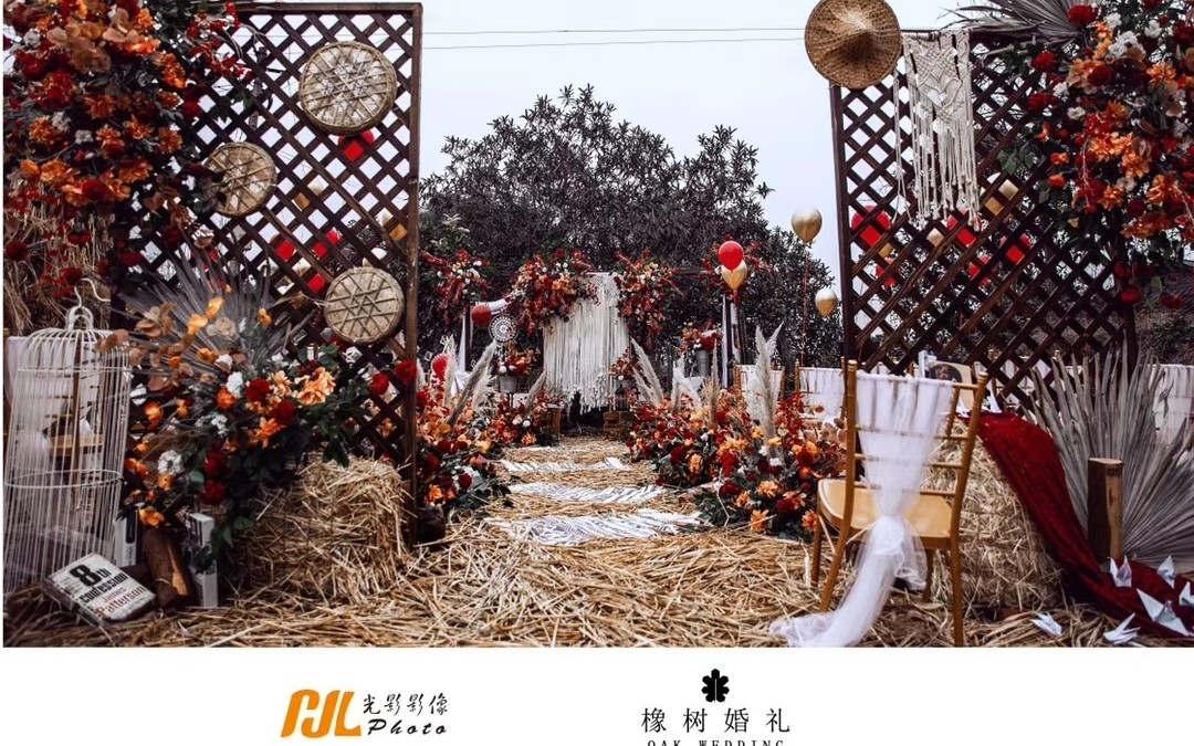  來吧 我們?nèi)ダ霞医Y(jié)婚吧 一場鄉(xiāng)村戶外的復(fù)古婚禮