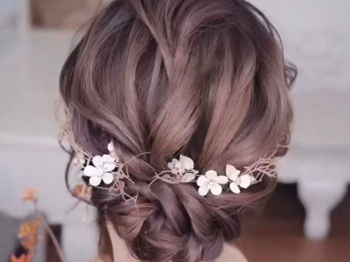 资深档新娘早妆造型小清新唯美妆容 送亲友妆