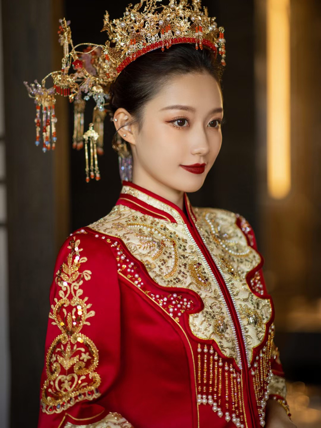 美好的爱情大概就是‘’穿上漂亮的婚纱嫁给最爱的