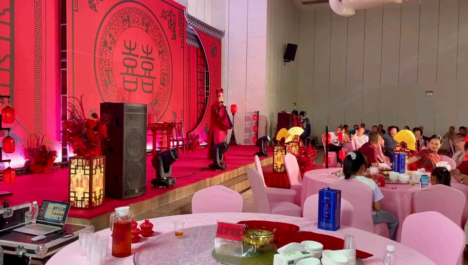 中式漢唐婚禮，儀式感爆棚