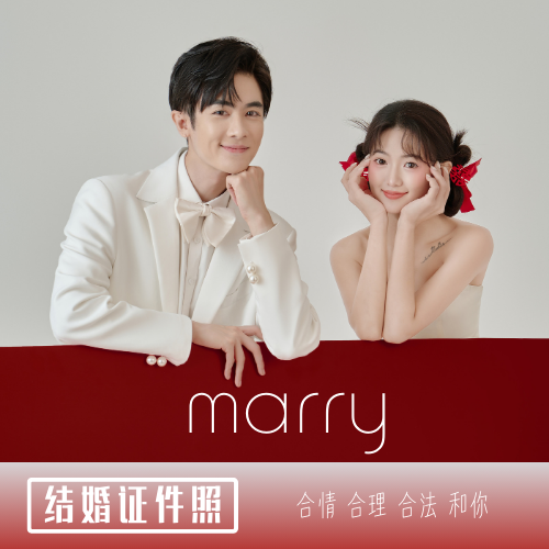 网红结婚登记照