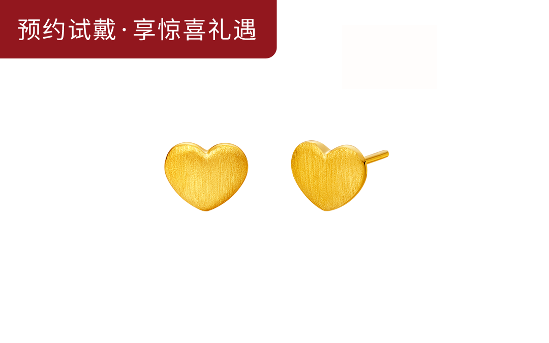 DR LOVE DIARY系列以心相随耳饰