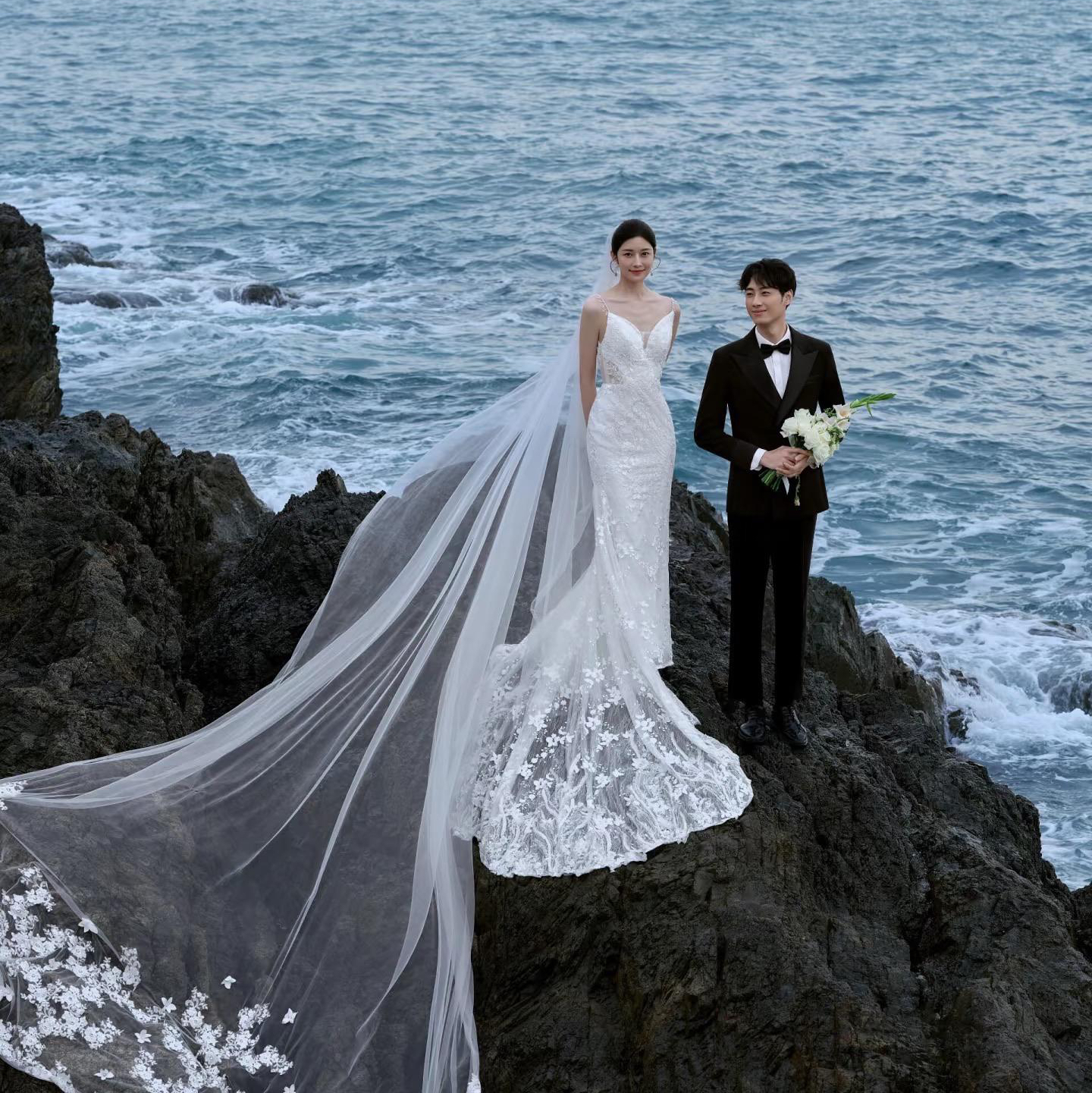 婚纱照福利｜纯海景拍摄