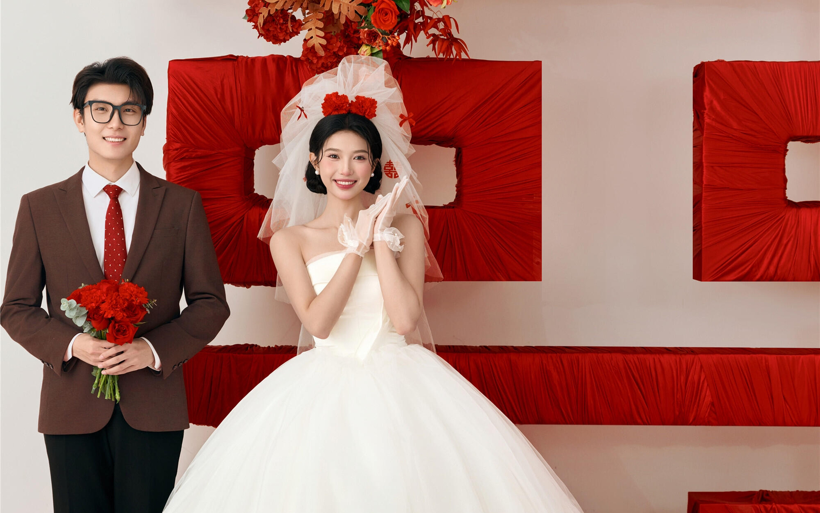 聽勸??備婚就沖這組喜嫁婚紗照 甜份核爆??