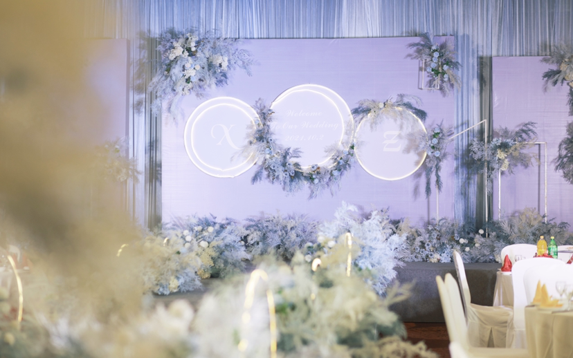 【好嗒婚礼】简约小清新蓝色婚礼