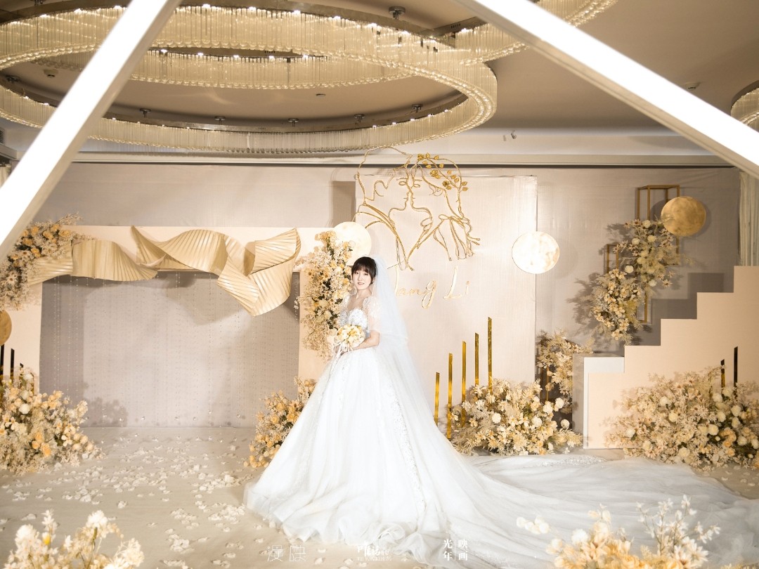 香檳色婚禮【琳】赤誠(chéng)酒店全新婚禮