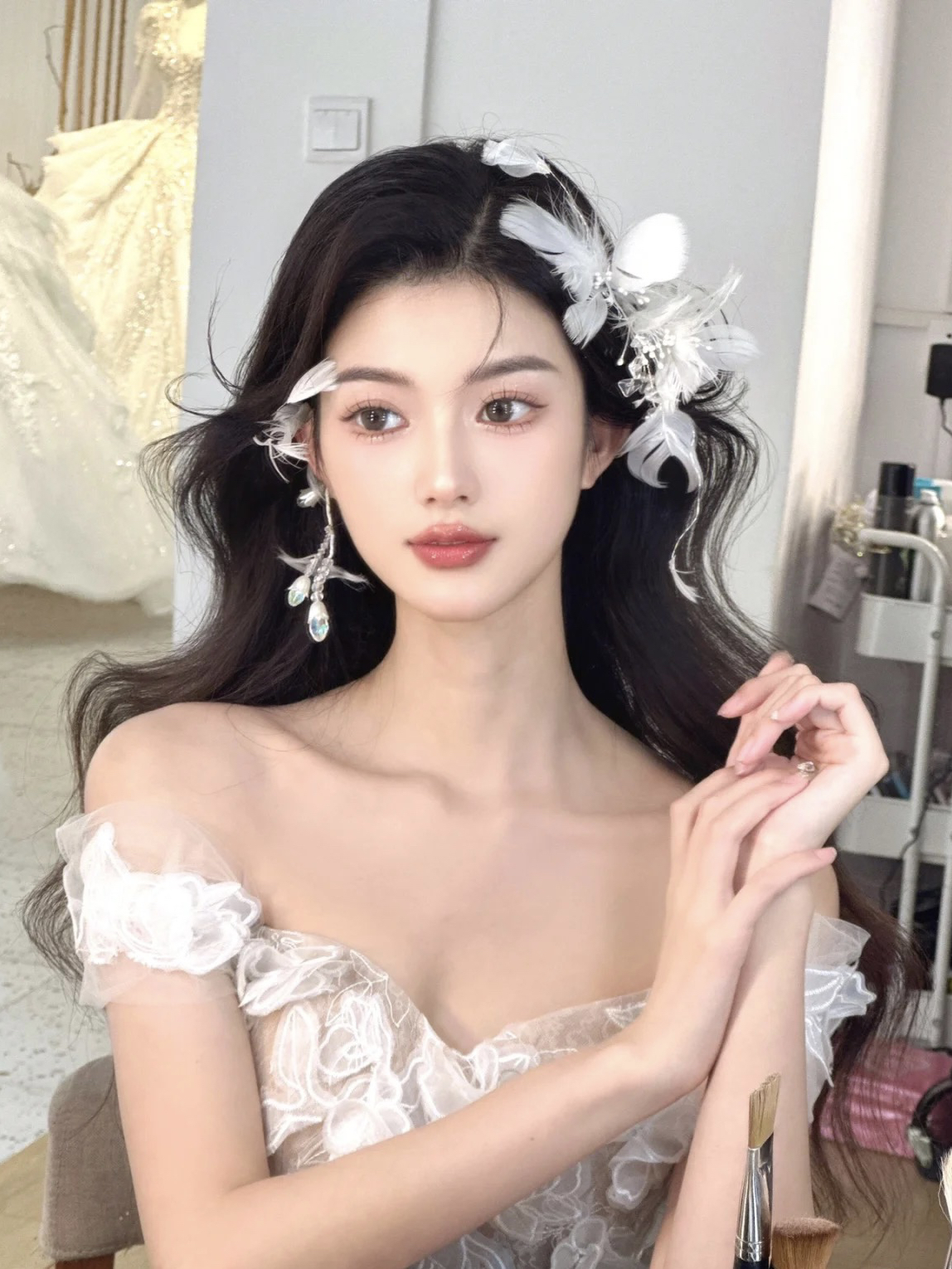 婚礼当天也可以仙仙的