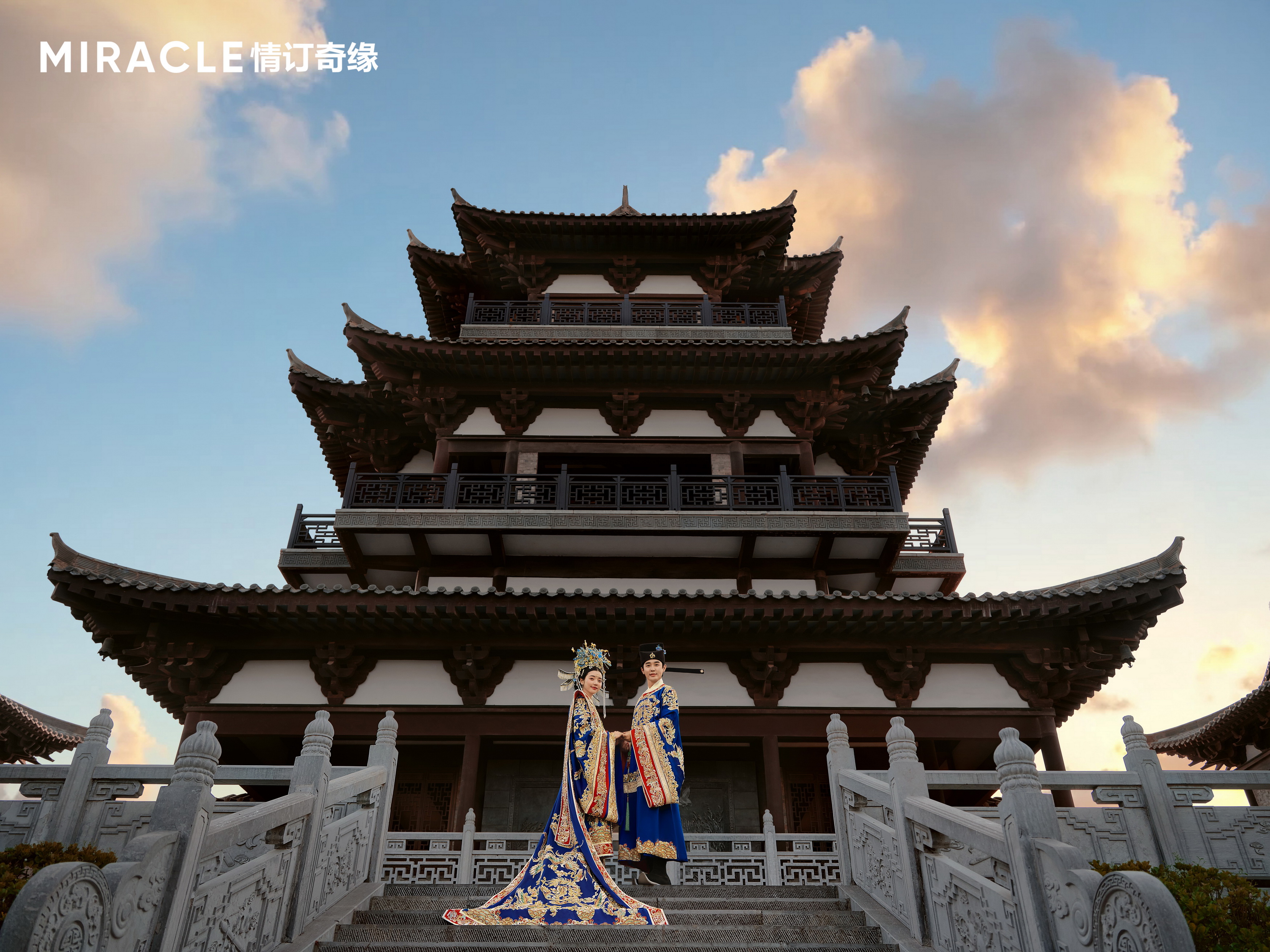 【结婚必拍】经典中国风明星婚纱照
